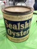 228 Seal Ship Oyster Tin