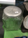 Vintage Glass Cannister