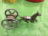 Metal Horse Pull Toy