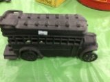 Cast Iron Bus Toy