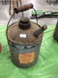Vintage Galvinized Gas Can