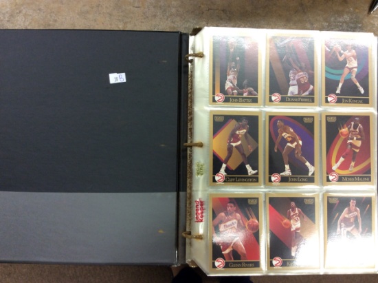(1) Binder of NBA Collector Cards