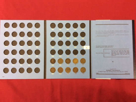 Lincoln Penny Coin Folder, Not Complete