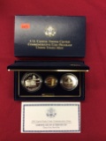 2001 Capitol Visitor Center Commemorative Coins, Three-Coin Proof Set