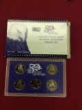 2001 United States Mint 50 State Quarters Proof Set