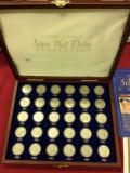 United States Silver Half Dollar Collection 1934-1964 (Wood Box)