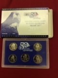 2002 United States Mint 50 State Quarters Proof Set