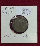 1909 Liberty Head Nickel, V/Fine