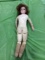 Doll with Leather Body, missing eyes
