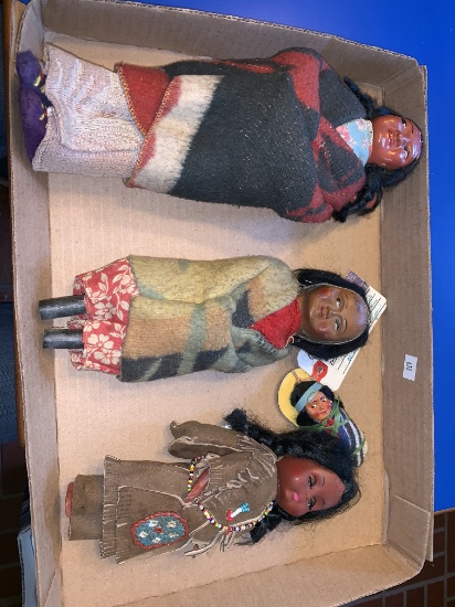 Native American Doll Assortment, Skookum?
