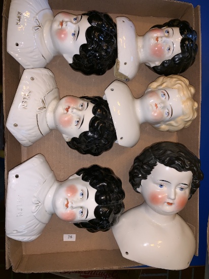 Vintage Doll Heads