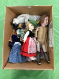 Assortment of Dolls  including International