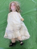 Jointed Doll in Cream Dress