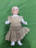 China Doll in Knit Dress