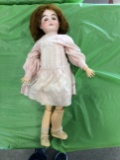 Jointed Doll in Pink Dress