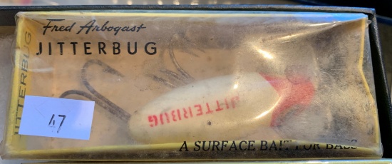 Fred Arbogast Jitter Bug Lures in Box
