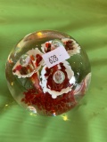 Gentile Glass Paperweight