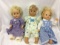 3 Vintage Dolls: Sayco Doll; Mattel Inc. 1969; Made in China