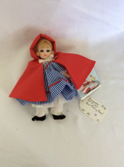 Madam Alexander Doll; Red Riding Hood; 1978; 7"