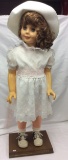 Vintage Doll on Stand