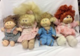4 Cabbage Patch Kids Dolls