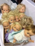 Assortment of Vintage Dolls