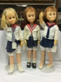 3 1961 Mattel Charmin Cathy Doll; 25