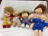 8 Cabbage Patch Kids Dolls