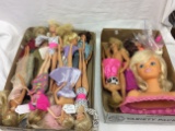 Assortment of Vintage Baby Dolls - Including Barbie