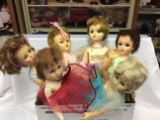 Assortment of Vintage Baby Dolls