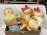 Assortment of Vintage Baby Dolls