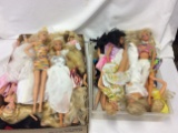 Assortment of Vintage Baby Dolls - Including Barbie