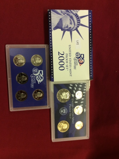 2000 Proof Set 10 Coins