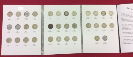 Liberty Nickel Set, 30 Coins, 1883-1912