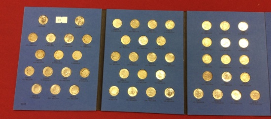 Roosevelt Dime Set, 1946-1964- S, 48 Silver, 9 Proof/Mint Coins