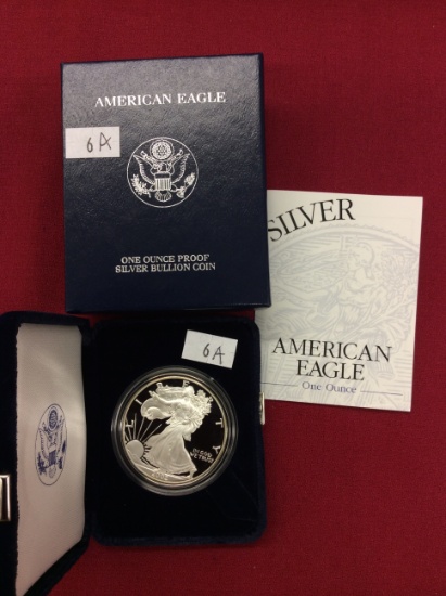 2002 American Eagle One Ounce Proof Silver Bullion Coin