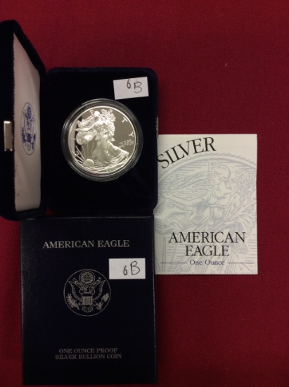 2000 American Eagle One Ounce Proof Silver Bullion Coin