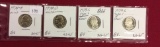 4 Mint/Proof, Jefferson Nickels 79-P, 79-D, 79-S Type v, 79-S