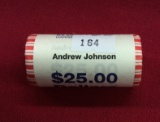 Bank Roll, UNC. Andrew Jackson, 25 Dollars