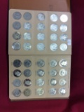 Dansco Kennedy Half Dollar Set 1964-1997-P, 100 Coins Include: Silver Proof