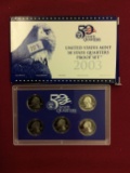 2003 United States Mint 50 State Quarters Proof Set