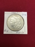 1887-S Morgan Silver Dollar, MS-60