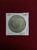 1883-S Morgan Silver Dollar, F.