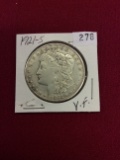 1921 S-Morgan Silver Dollar-V.F.