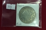 1921 S-Morgan Silver Dollar, A.U.