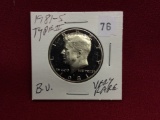 1981 S Kennedy Half Dollar, Proof Type II-Rare