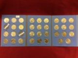 1964-1986-D Kennedy Half Dollar Set 7 Silver, 34 Coins
