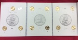 Set Sacagawea Dollars, 2000-2009, Mint/UNC, 11 Coins