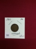 1907 Indian Head Penny, A.U., Very nice