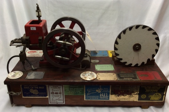 Ervin Gas Hit and Miss Engine, Fractional Horsepower